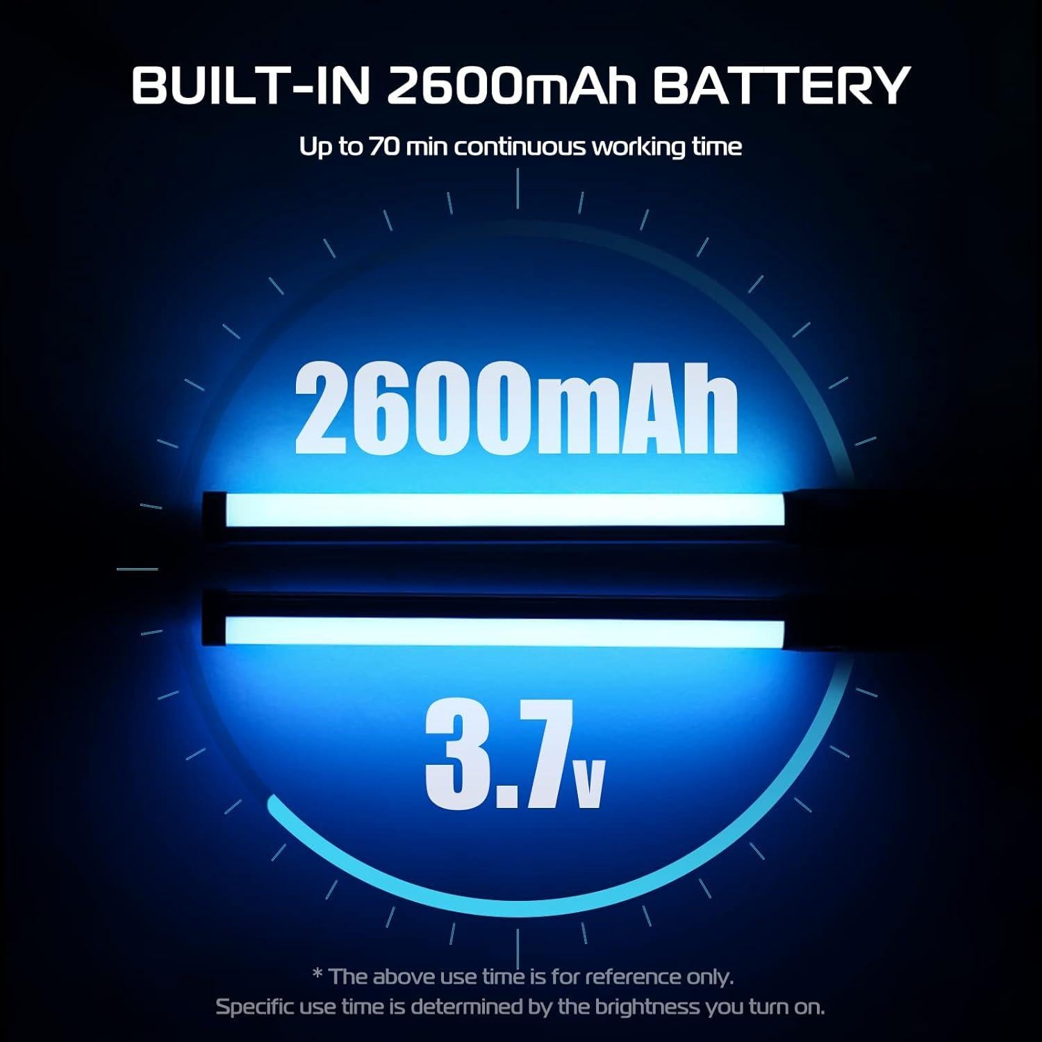 Varita de Luz Portátil ULANZI VL119 LED RGB 50cm 2600mAh