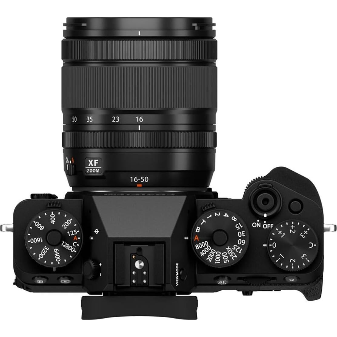 Fujifilm X-T5 Mirrorless Camera, Black with XF 16-50mm f/2.8-4.8 R LM WR Lens, Bundle with 128GB Memory Card, NP-W235 Battery, 72mm Filter Kit, Cleaning Kit