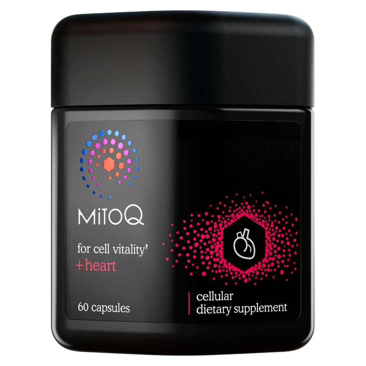 MitoQ +Corazón CoQ10 Antioxidante 60 Cápsulas - Salud Cardiovascular
