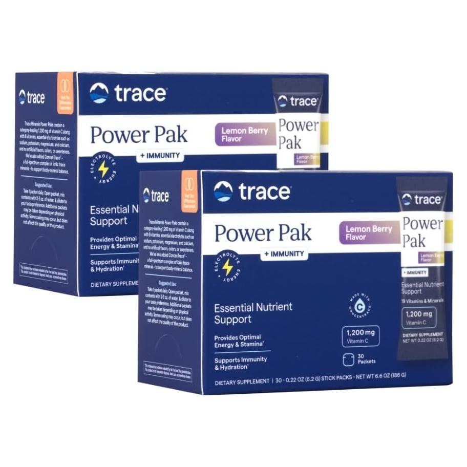 Multivitaminas y Multiminerales Trace Minerals - 1200 mg Vitamina C