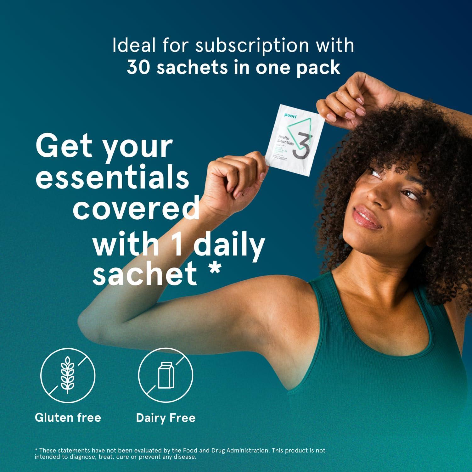 Puori P3 Multivitaminas 30 Porciones Omega 3 Vitamina D