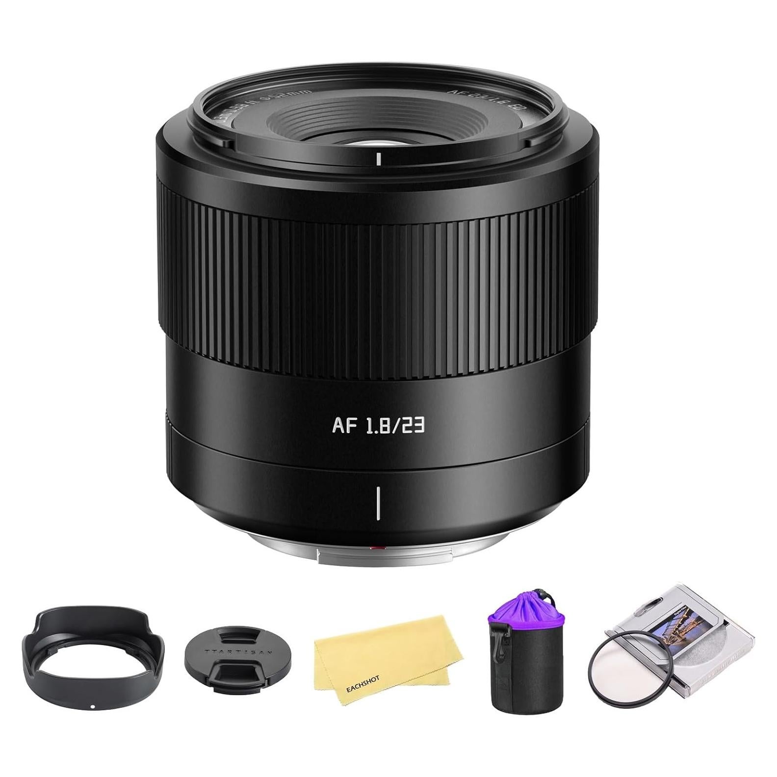 Lente TTARTISAN 23mm F1.8 Montura E para Cámaras Sony