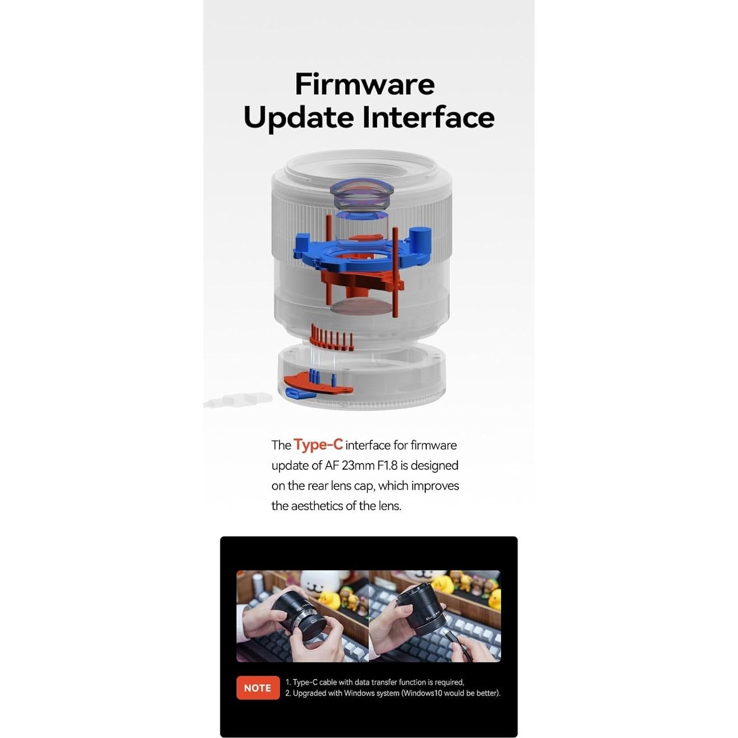 Lente TTARTISAN 23mm F1.8 Montura E para Cámaras Sony