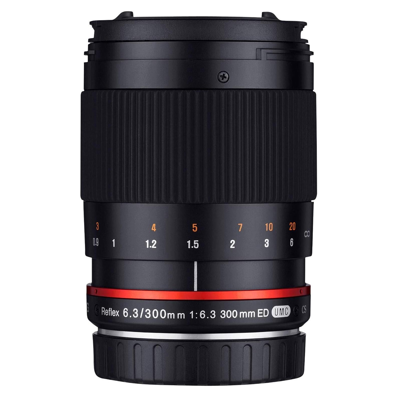 Lente Reflex Samyang 300mm F6.3 para Nikon - Compacta y Ligera