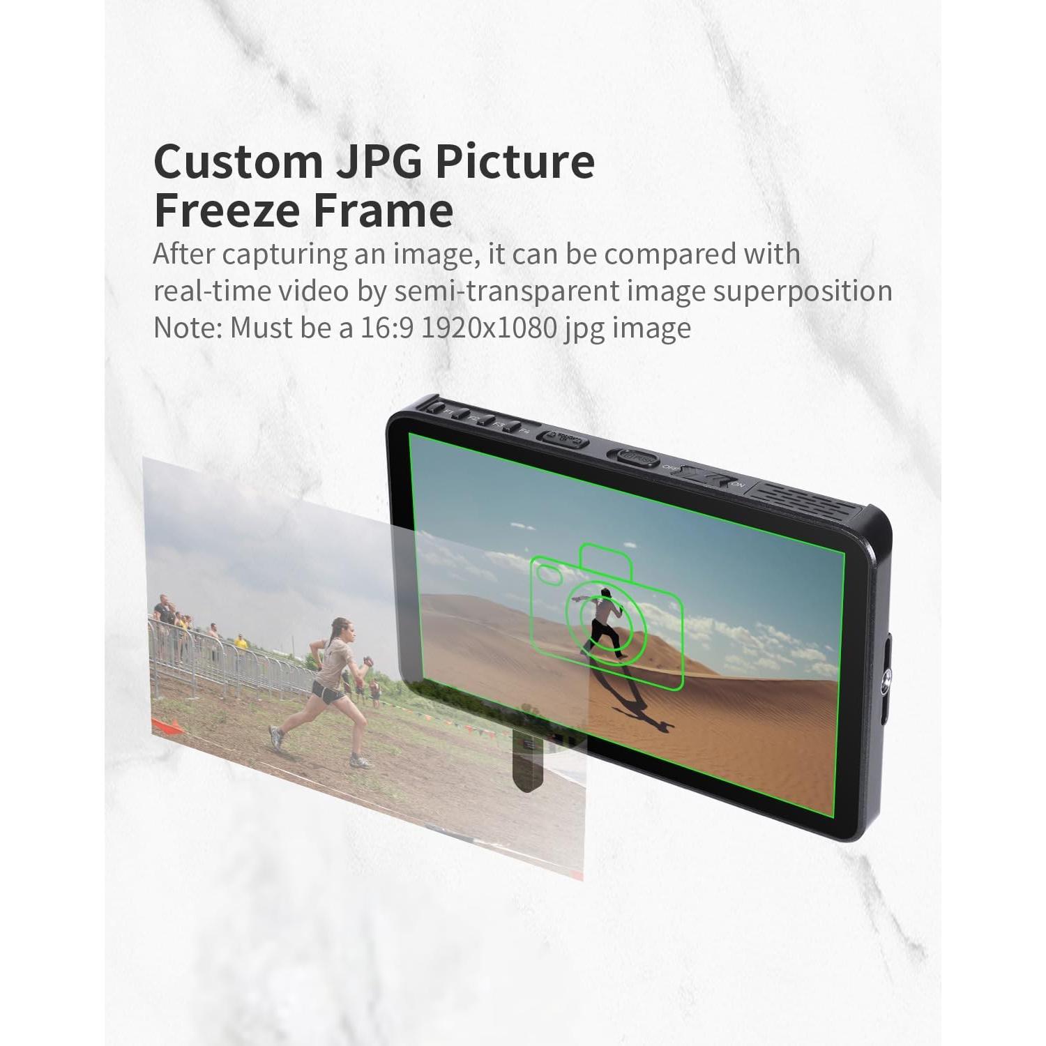 Monitor de Campo Portkeys LH7P 7" 1000nits Control Inalámbrico