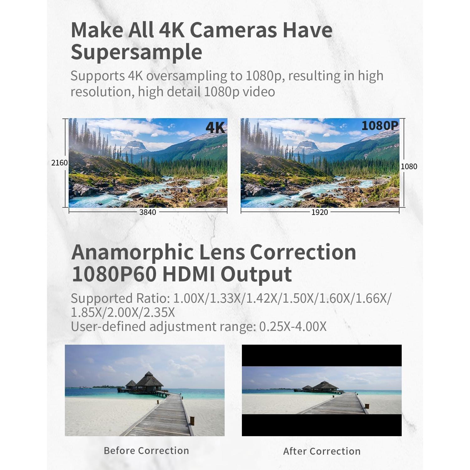 Monitor de Campo Portkeys LH7P 7" 1000nits Control Inalámbrico