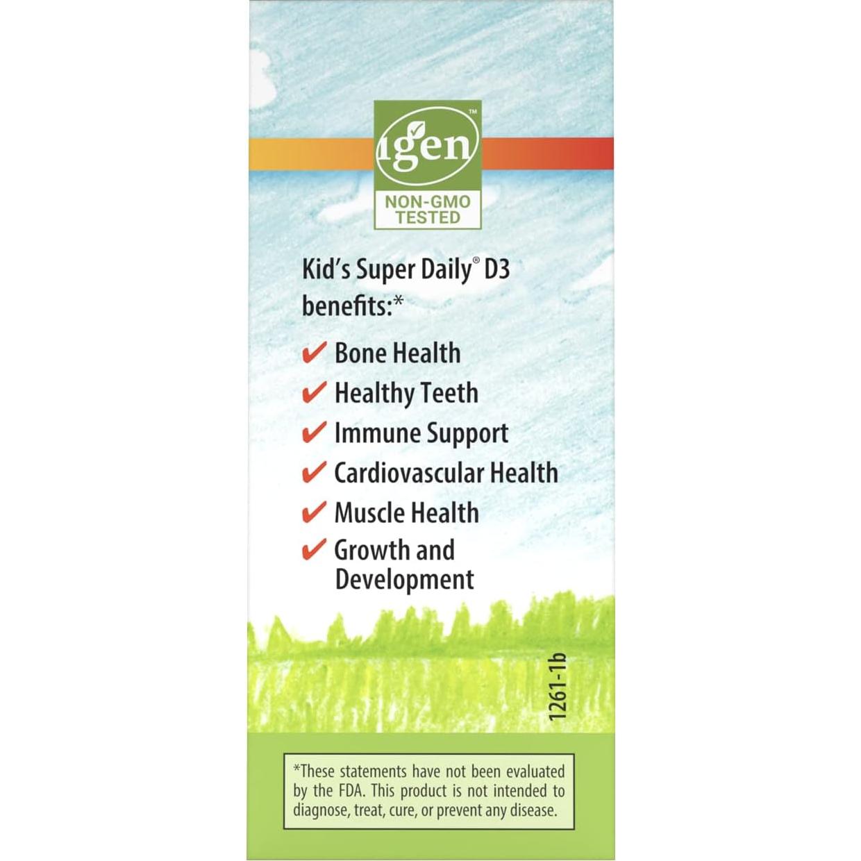 Gotas de Vitamina D3 para Niños Carlson 600 IU 90 Gotas