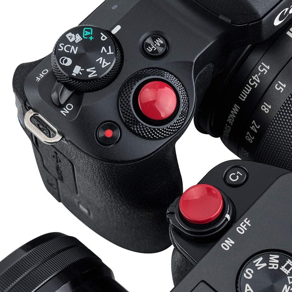 Tapa de Botón de Obturador 2X Jinjiacheng para Cámaras Sony y Canon