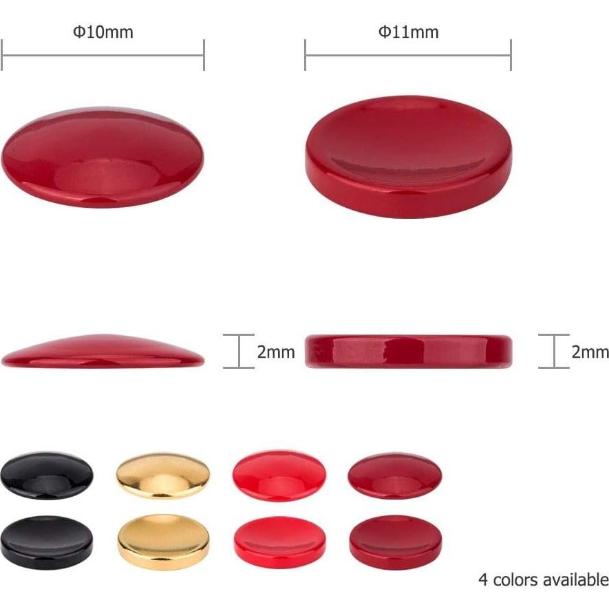 Tapa de Botón de Obturador 2X Jinjiacheng para Cámaras Sony y Canon