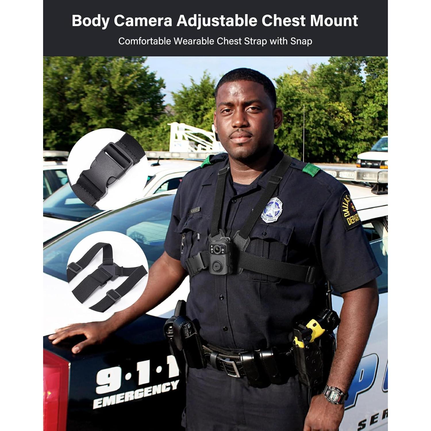 Soporte Doble para Hombro BOBLOV para Cámara Corporal Ajustable