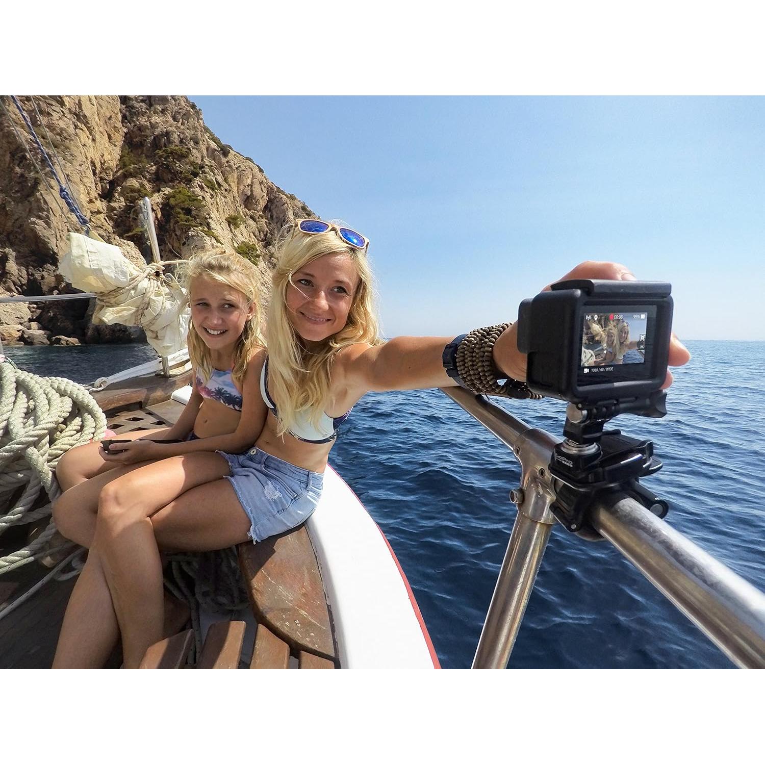 Soporte Grande para Tubos GoPro AGTLM-001 Ajustable 360°