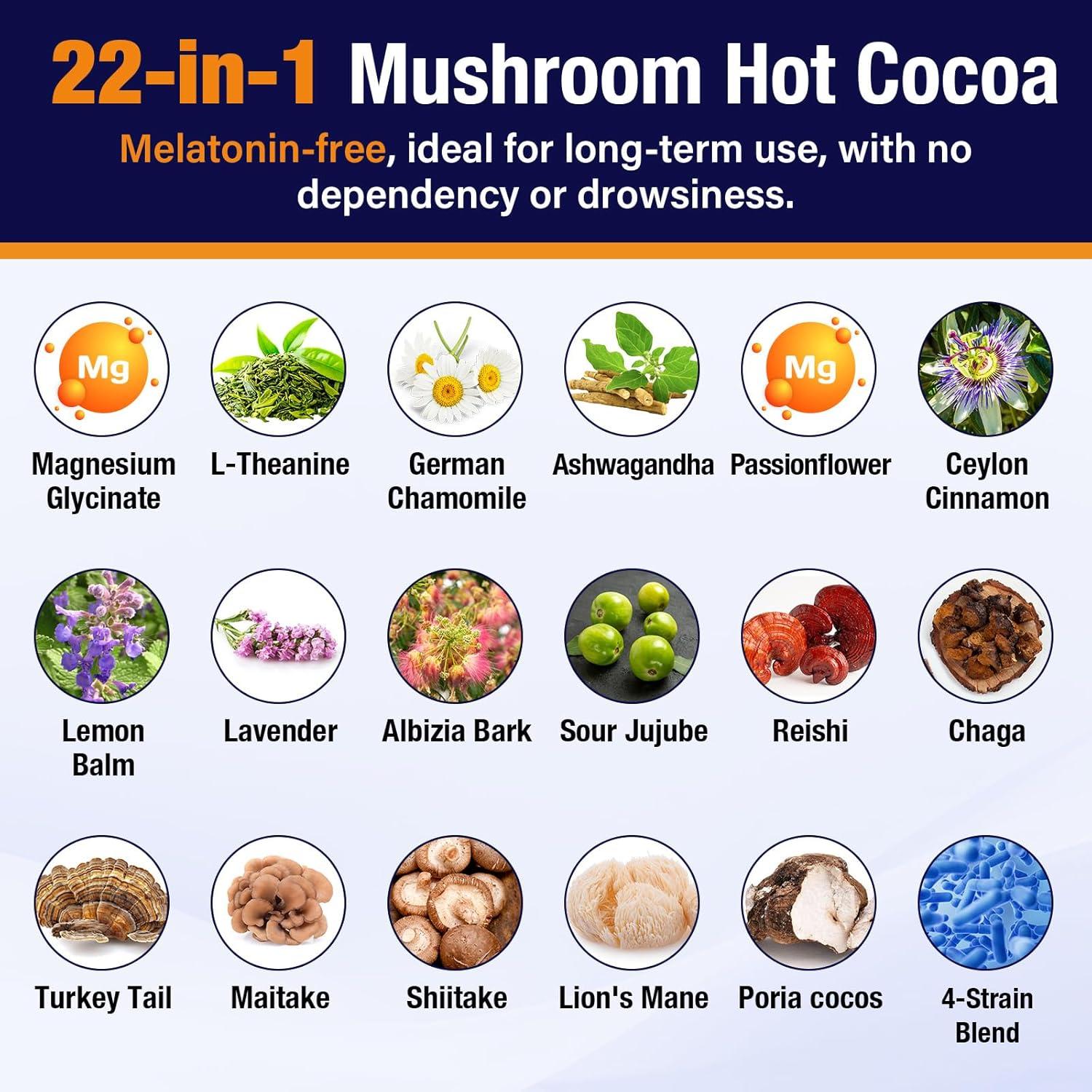 Cacao Caliente Orgánico Volocatilly 210g - Relajación y Sueño