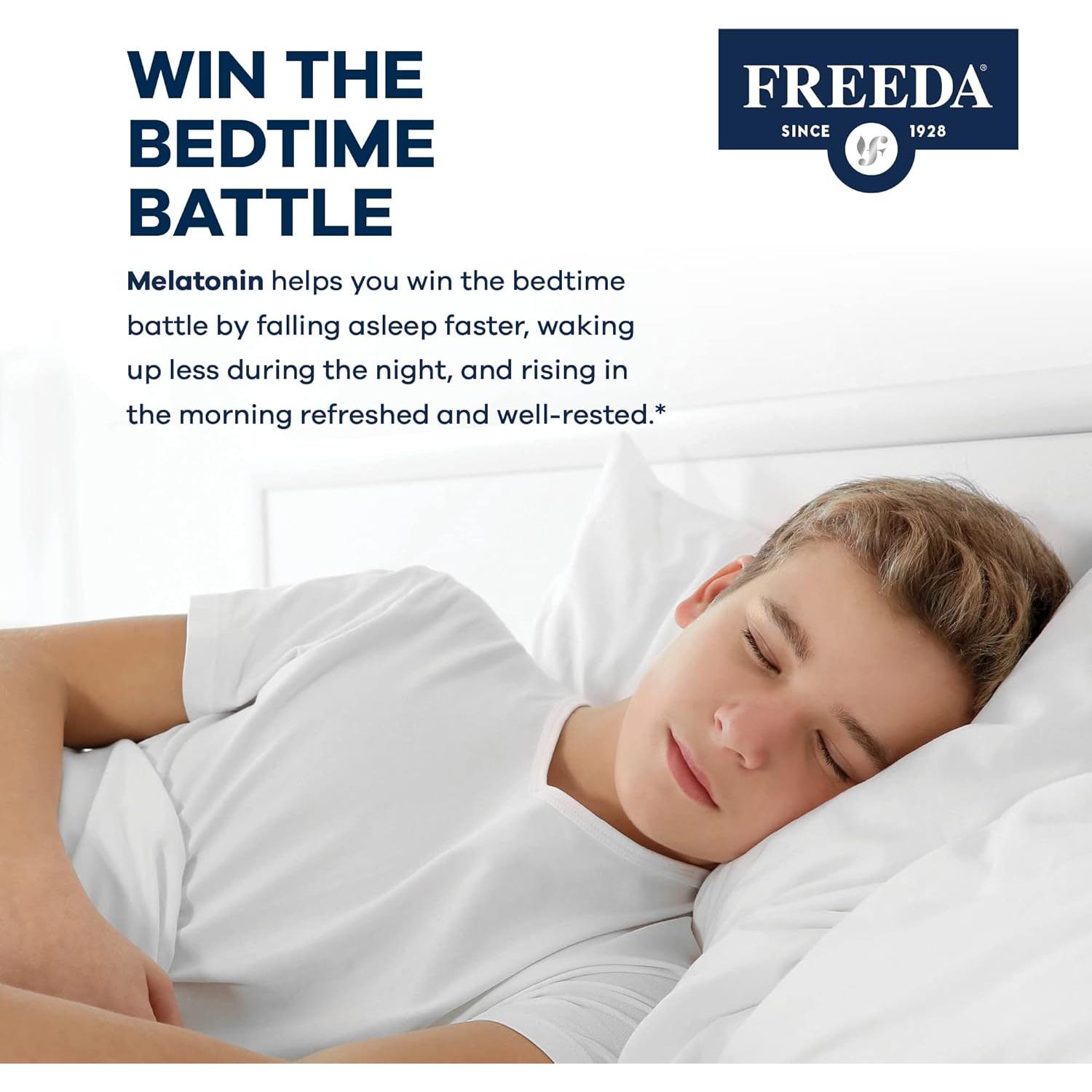 Melatonina 1mg Freeda Caramelos Sin Azúcar 90 Tabletas