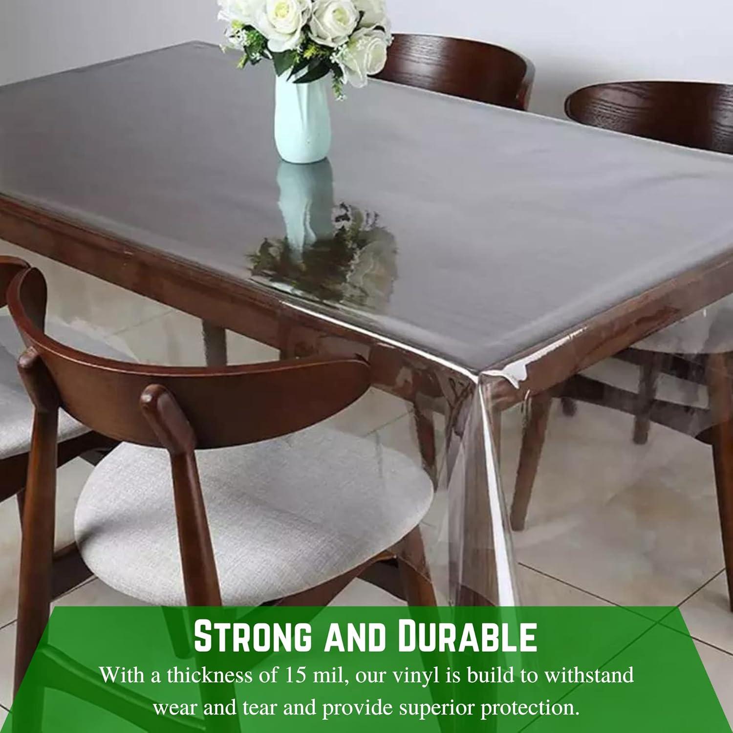 Lona de Vinilo Transparente 15 Mil Farm Plastic 1.37x1.07m