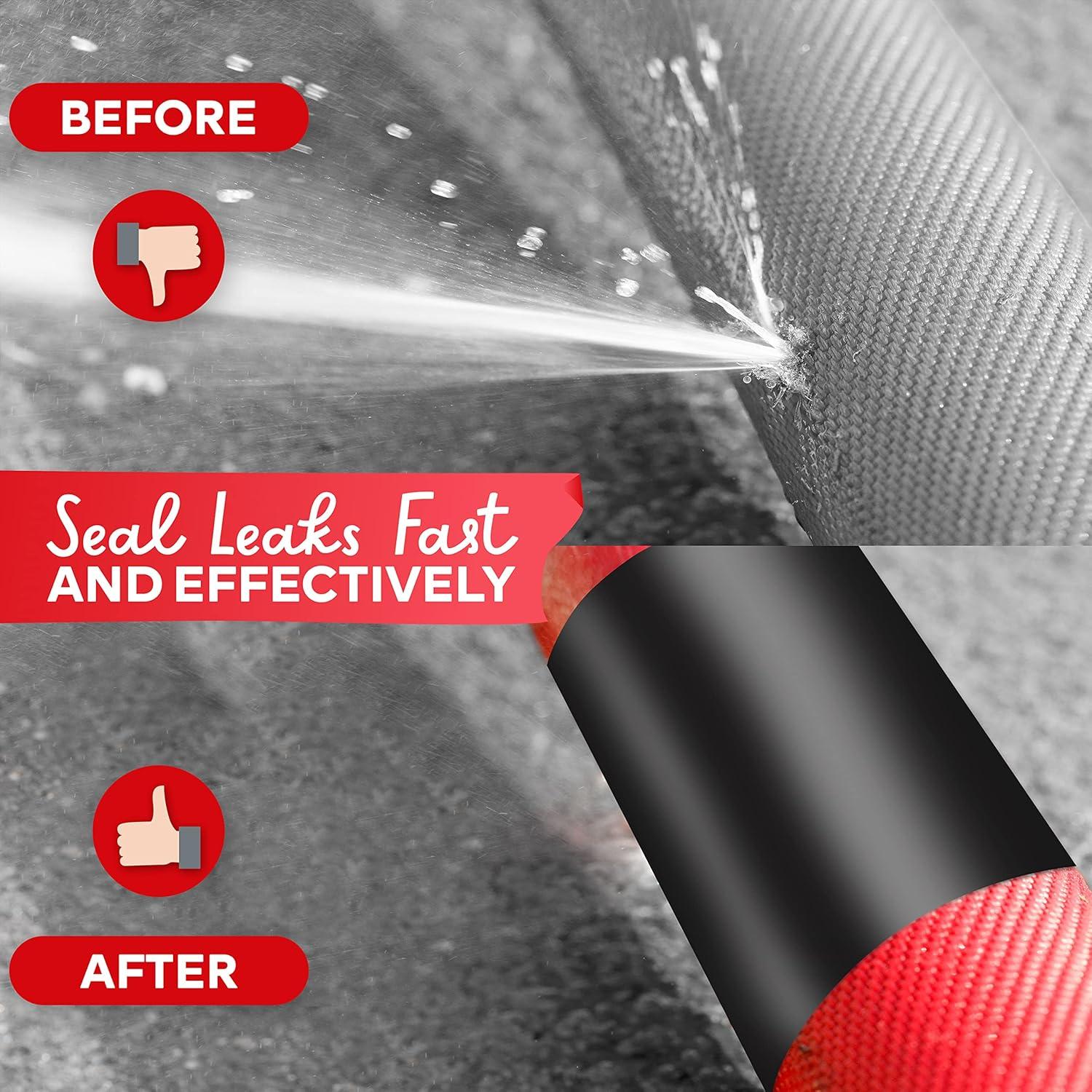 Cinta de Sello Impermeable XFasten 15.24 cm x 1.52 m Negra