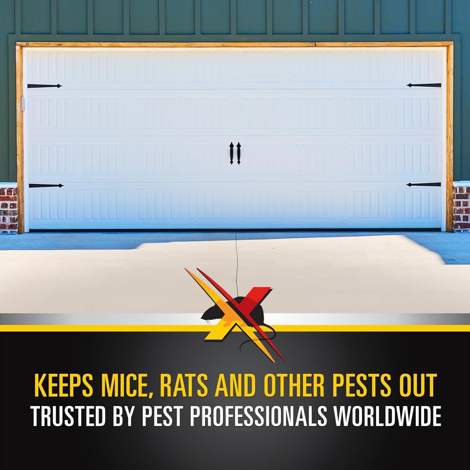 Kit Sello Puerta Seccional Superior Xcluder X2 4.98m a Prueba de Roedores