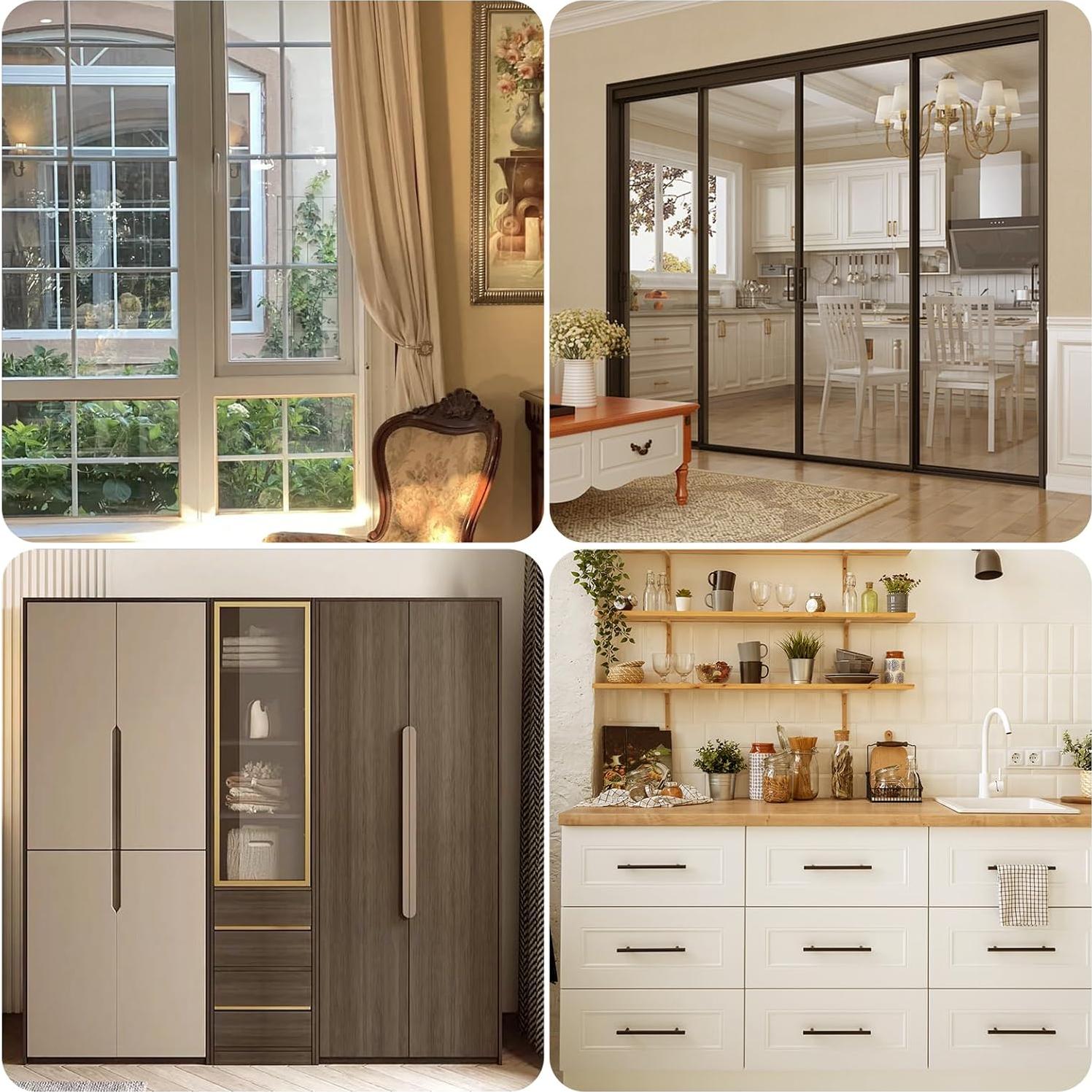 Sellador de Puerta FLYZZZ 15.24m Fieltro Gris 0.89cm Ancho