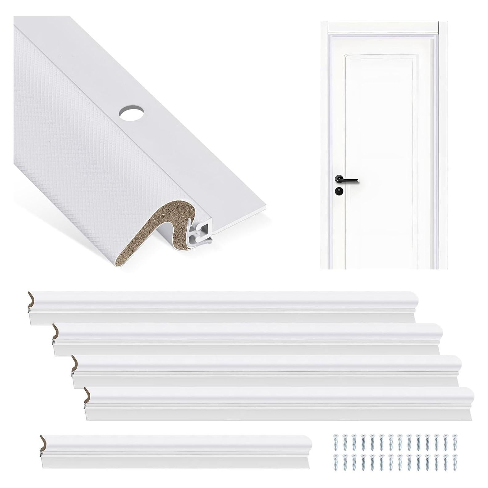 Burlete para Puerta Yuntau 107 cm y 91 cm Aluminio Espuma