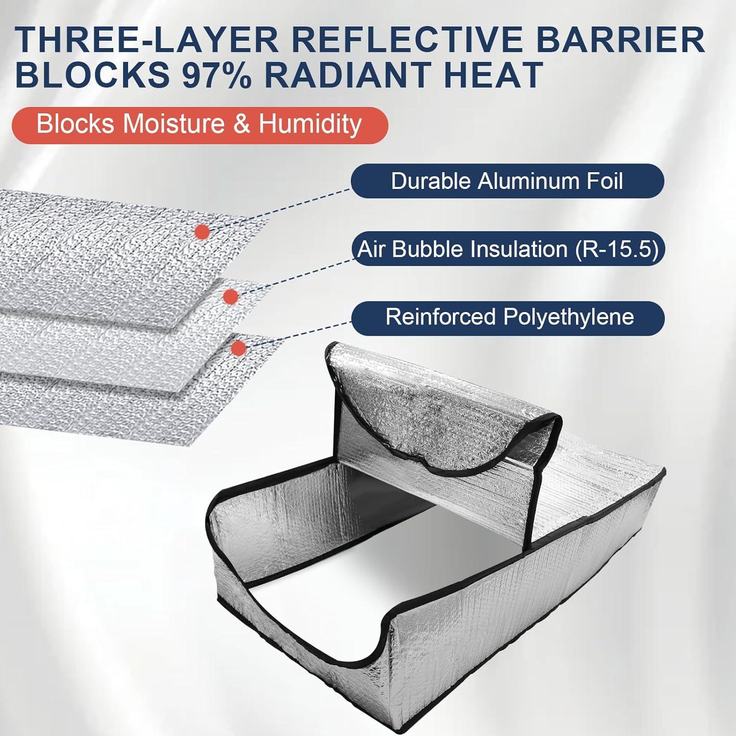 Cubierta de Aislamiento para Puerta de Ático MCCKLE 63.5x137.2 cm