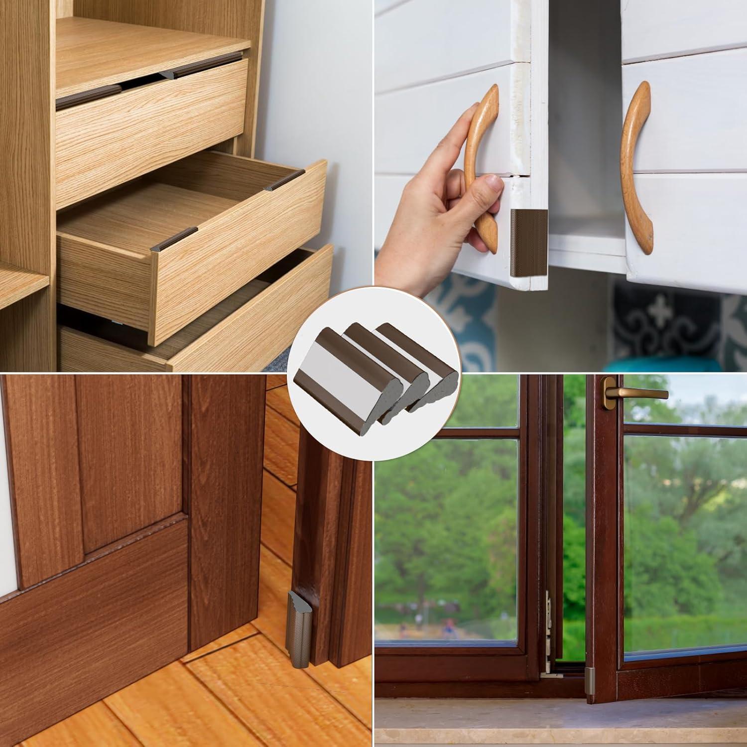 Tira de Sellado Aislante KNEELISA 2Pcs 498.4cm Marrón