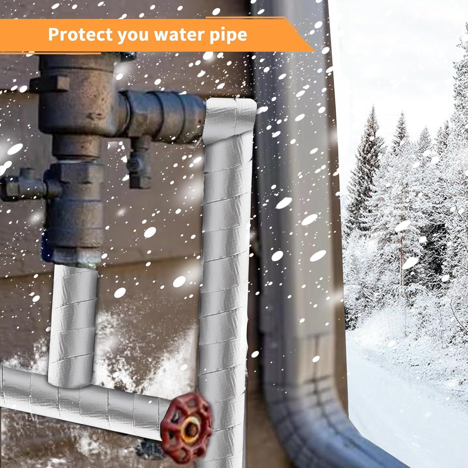 Envoltura de Aislamiento de Tubos DOBTIM 5 cm x 9.75 m