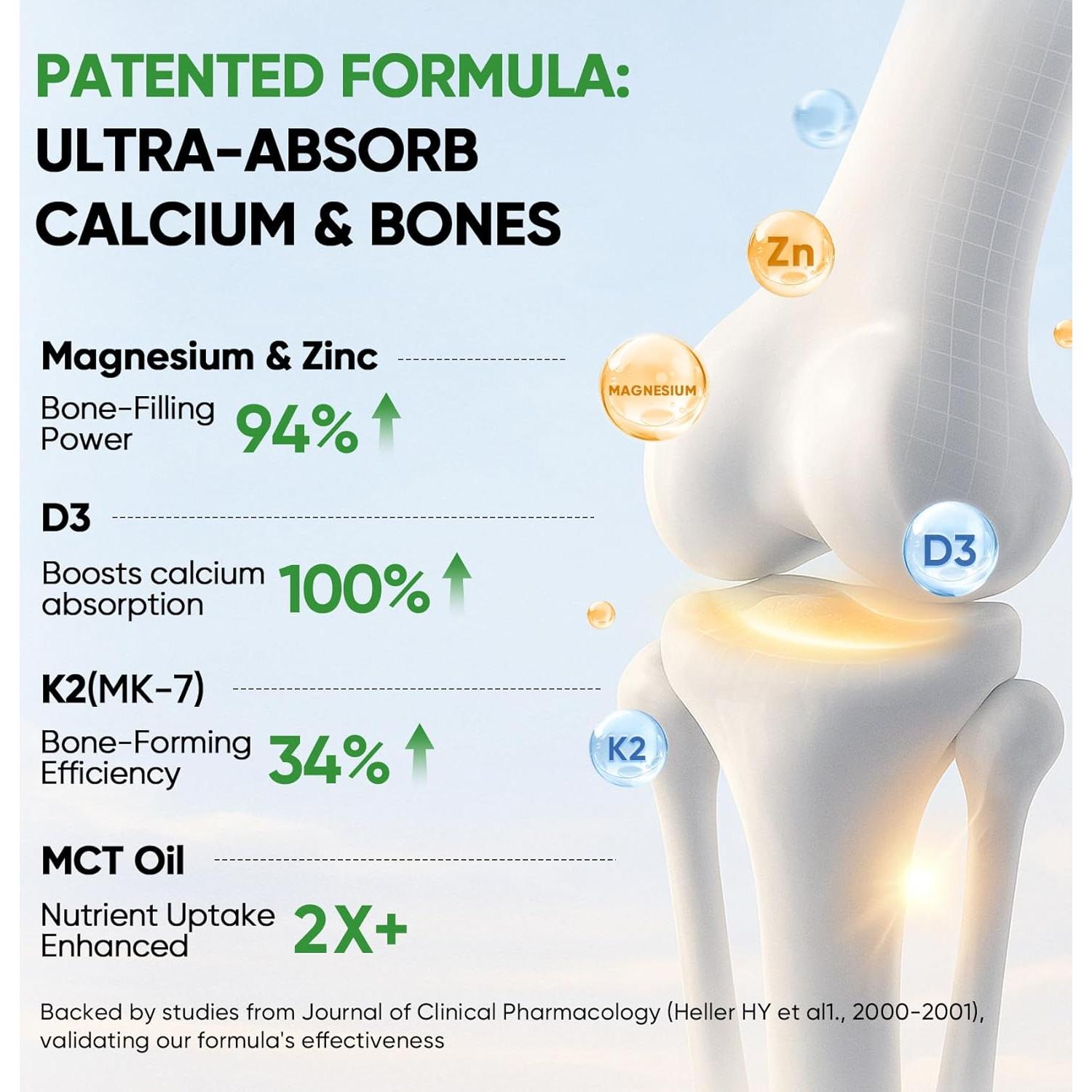 Vitamina D3 10000 UI y K2 200 mcg Venture Pal - 60 Días
