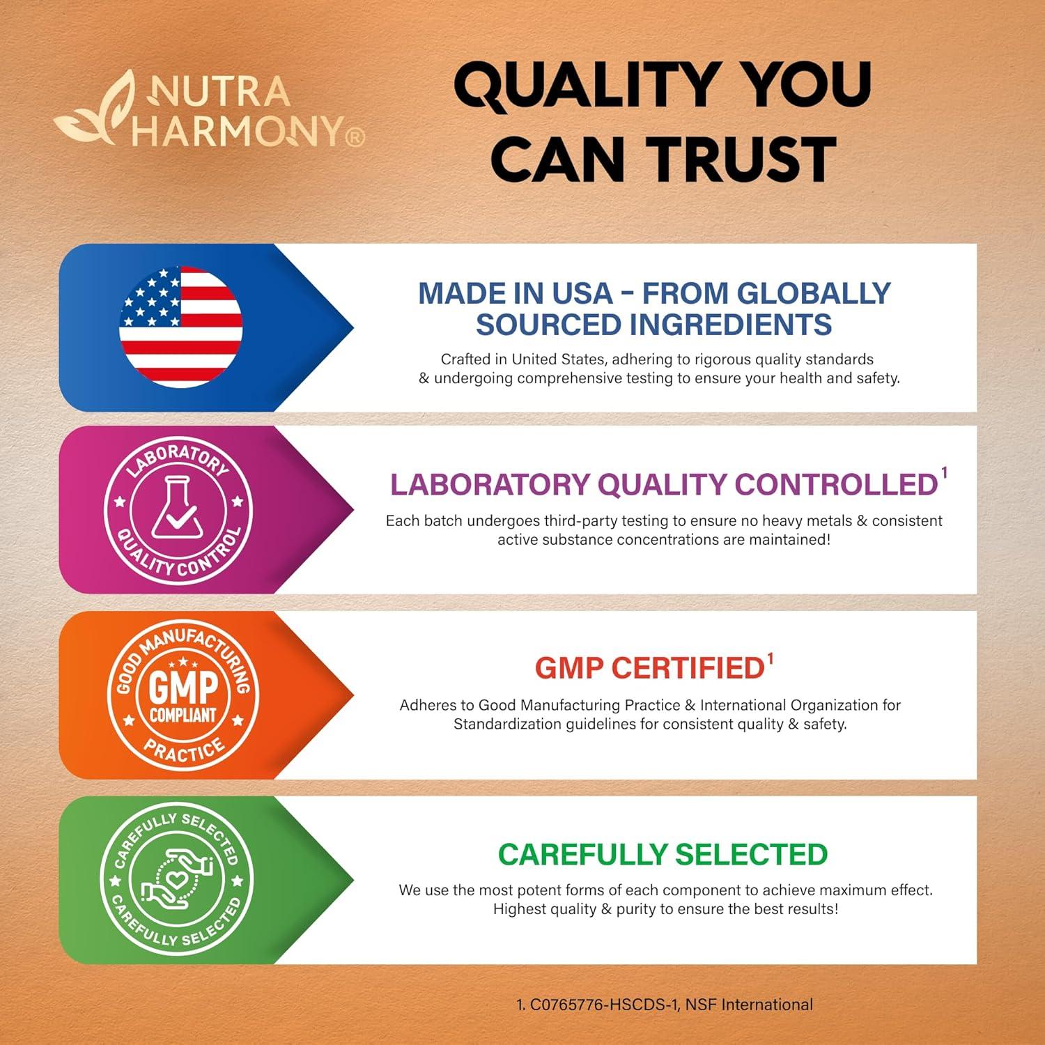 Vitamina D3 K2 Nutra Harmony 240 Cápsulas 10000 UI MK-7