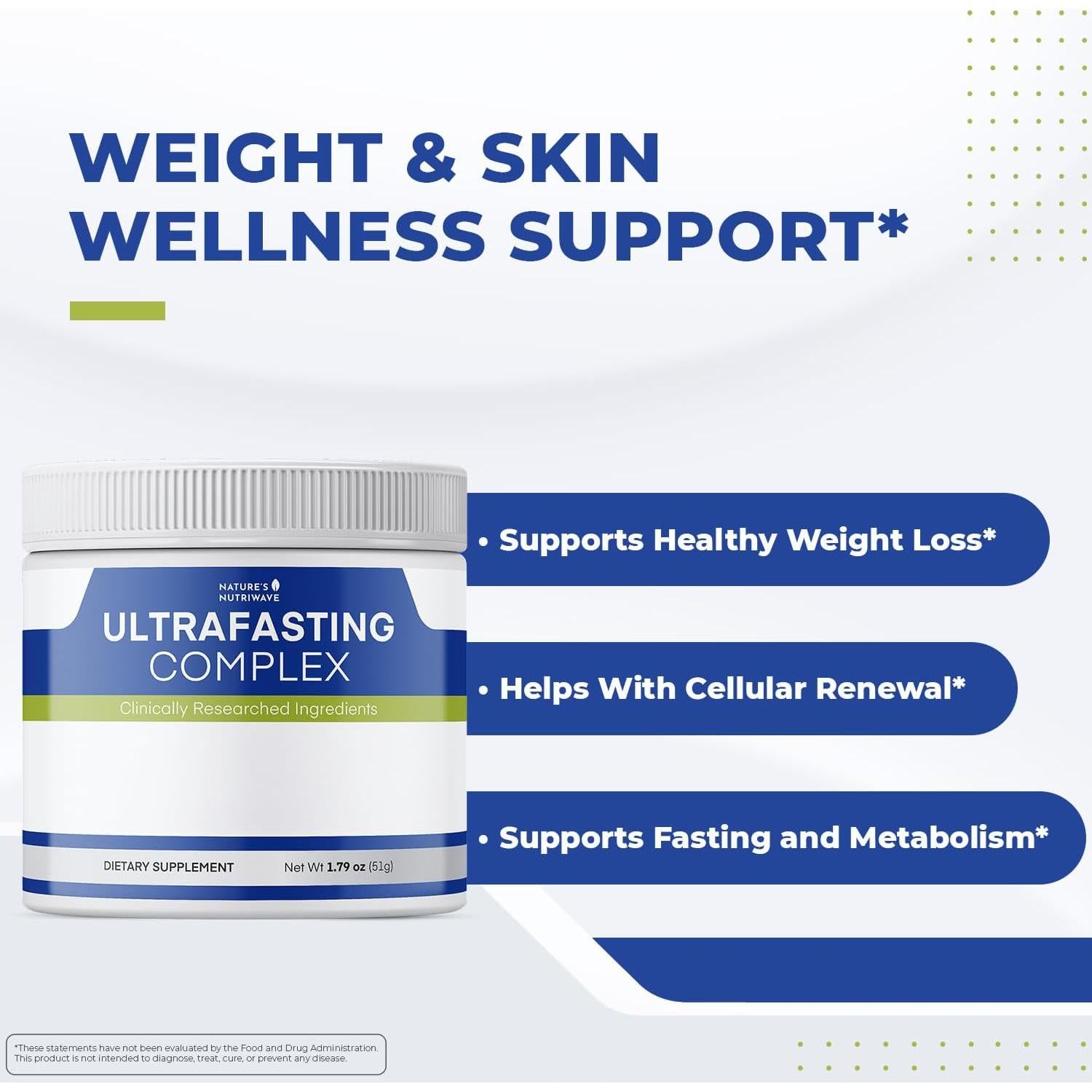 UltraFasting Complejo Polvo - Suplemento Natural 51g