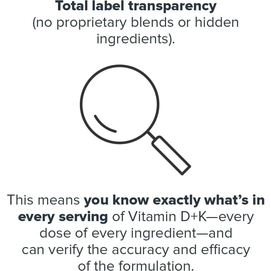 Suplemento Vitamina D3 K2 Legion - Salud Ósea y Cardiovascular