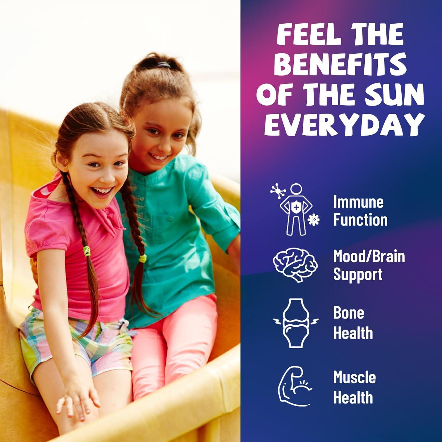 Gotas de Vitamina D3 K2 para Niños CNCHEF 60 ml Naranja