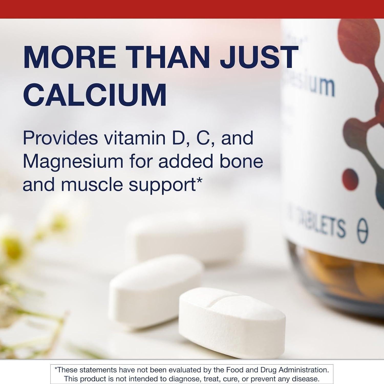 Suplemento Constructor Óseo Metagenics 90 Tabletas con Magnesio