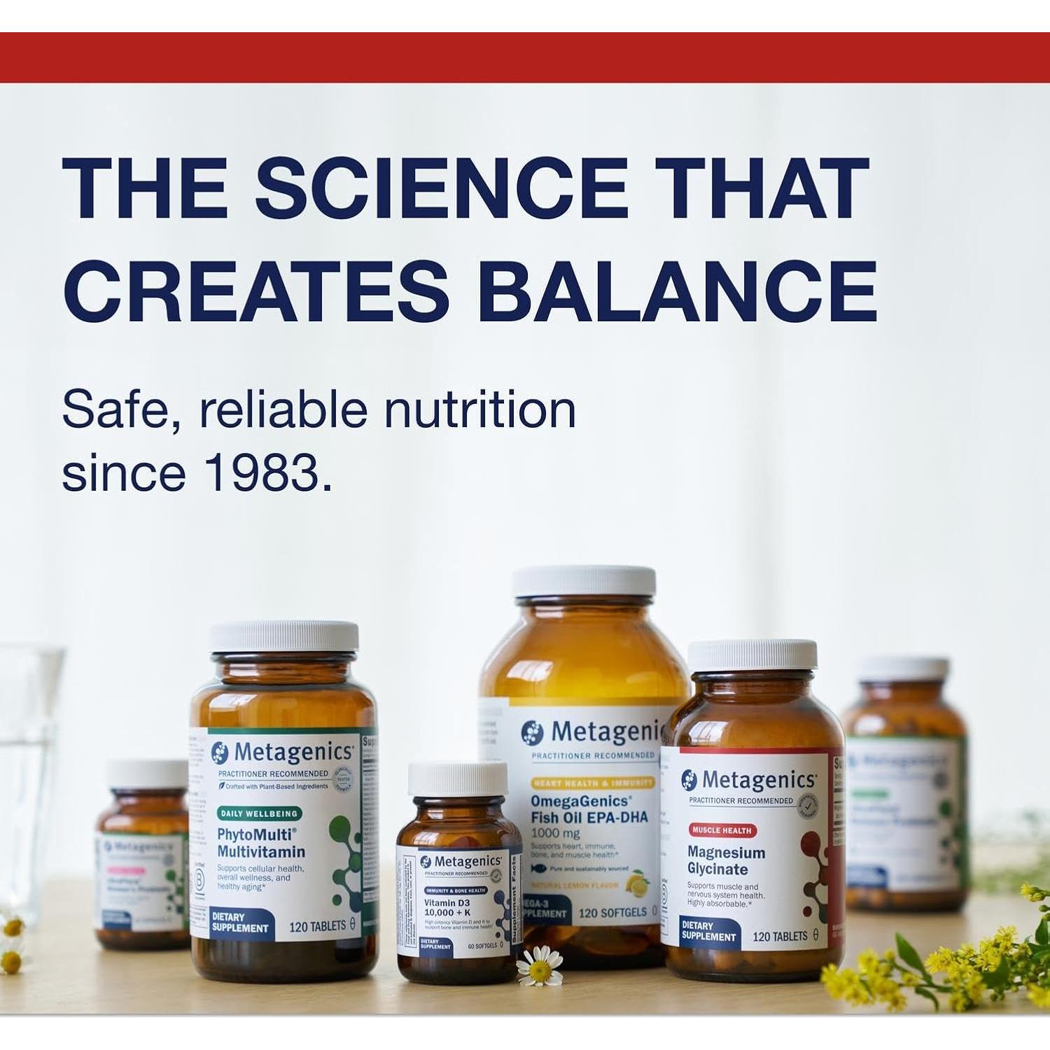 Suplemento Constructor Óseo Metagenics 90 Tabletas con Magnesio