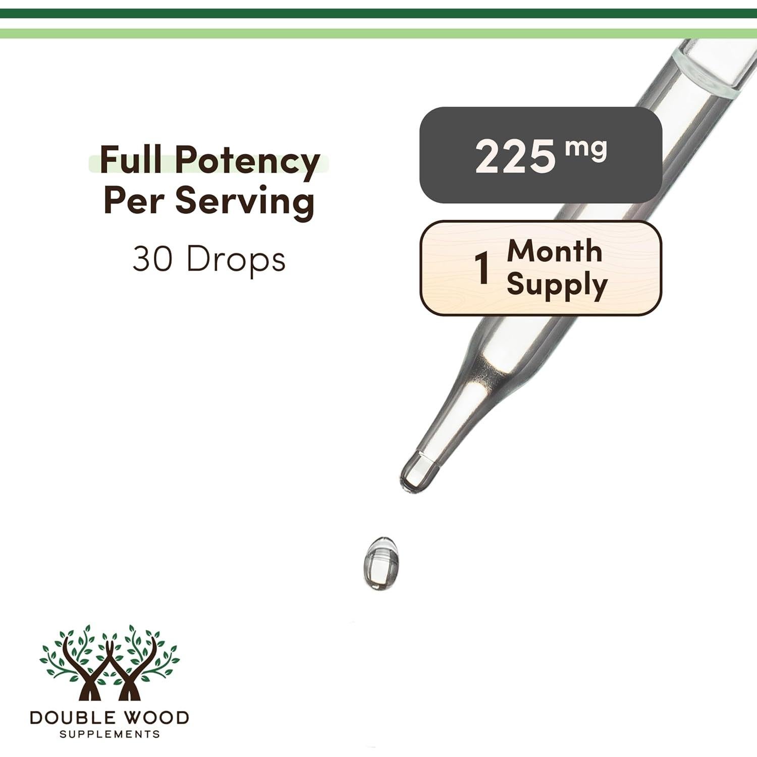 Vitamina D3 K2 5000 UI Gotas Líquidas 30 ml Double Wood