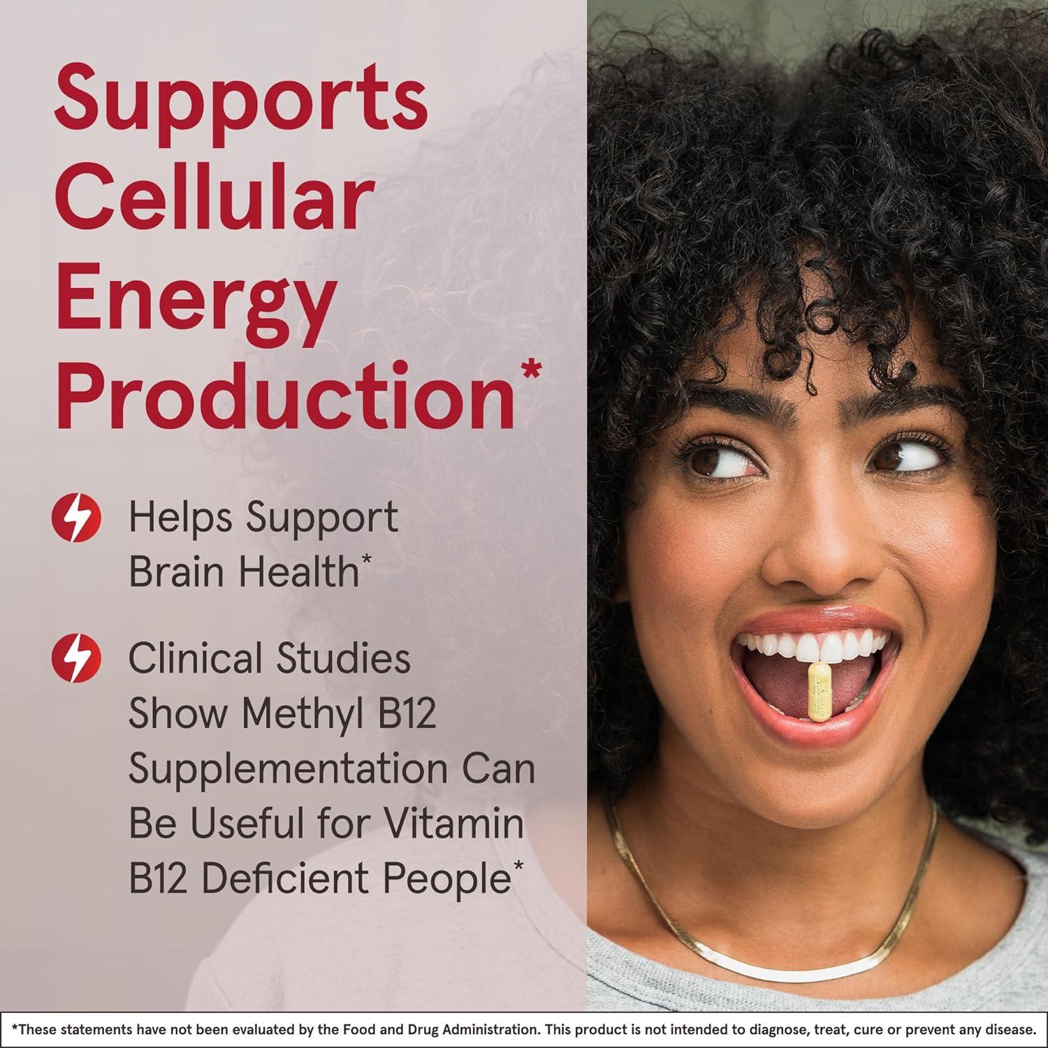 Suplemento Jarrow Formulas Methyl B-12 5000 mcg 60 Tabletas