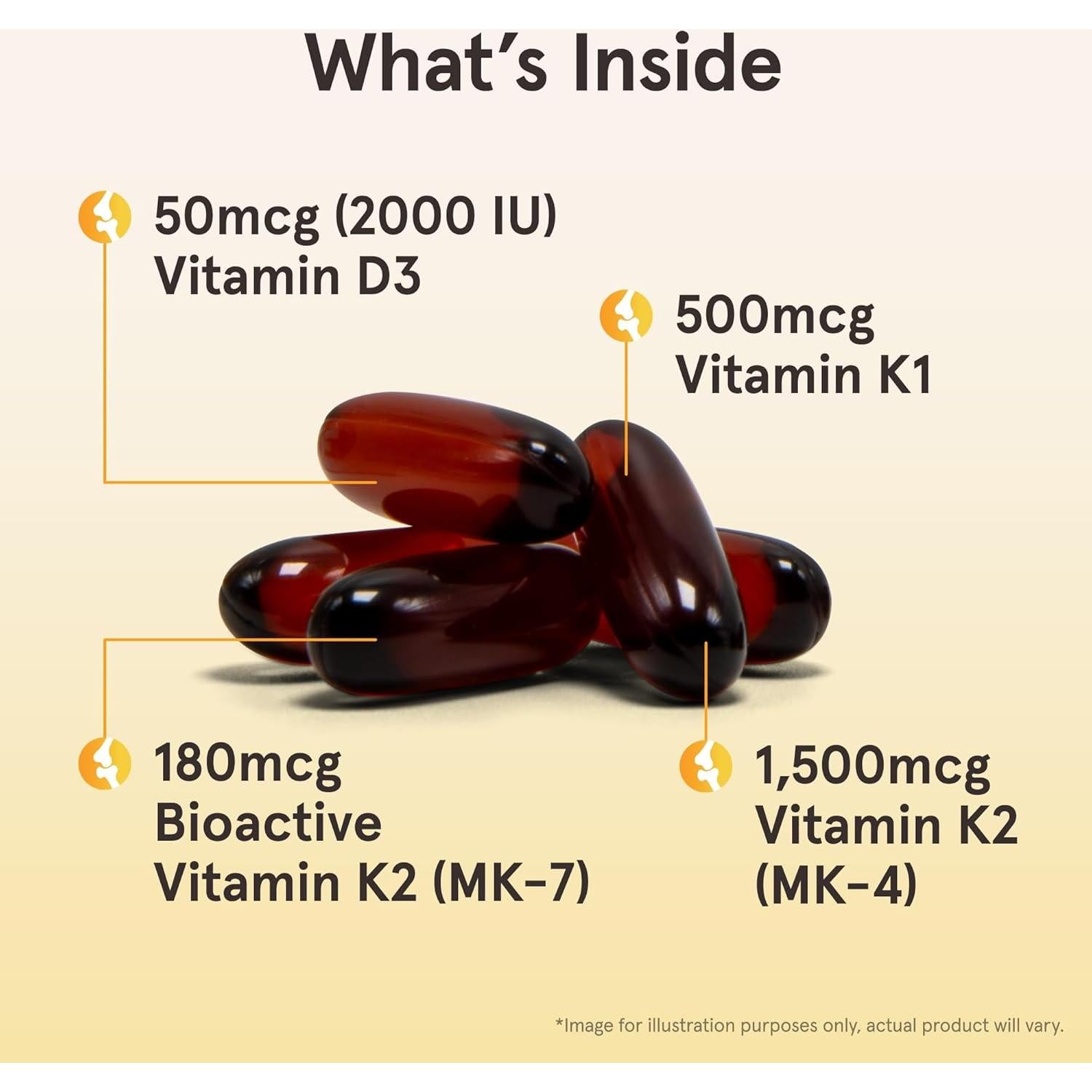 Suplemento de Vitamina K Jarrow Formulas K-Right 60 Cápsulas