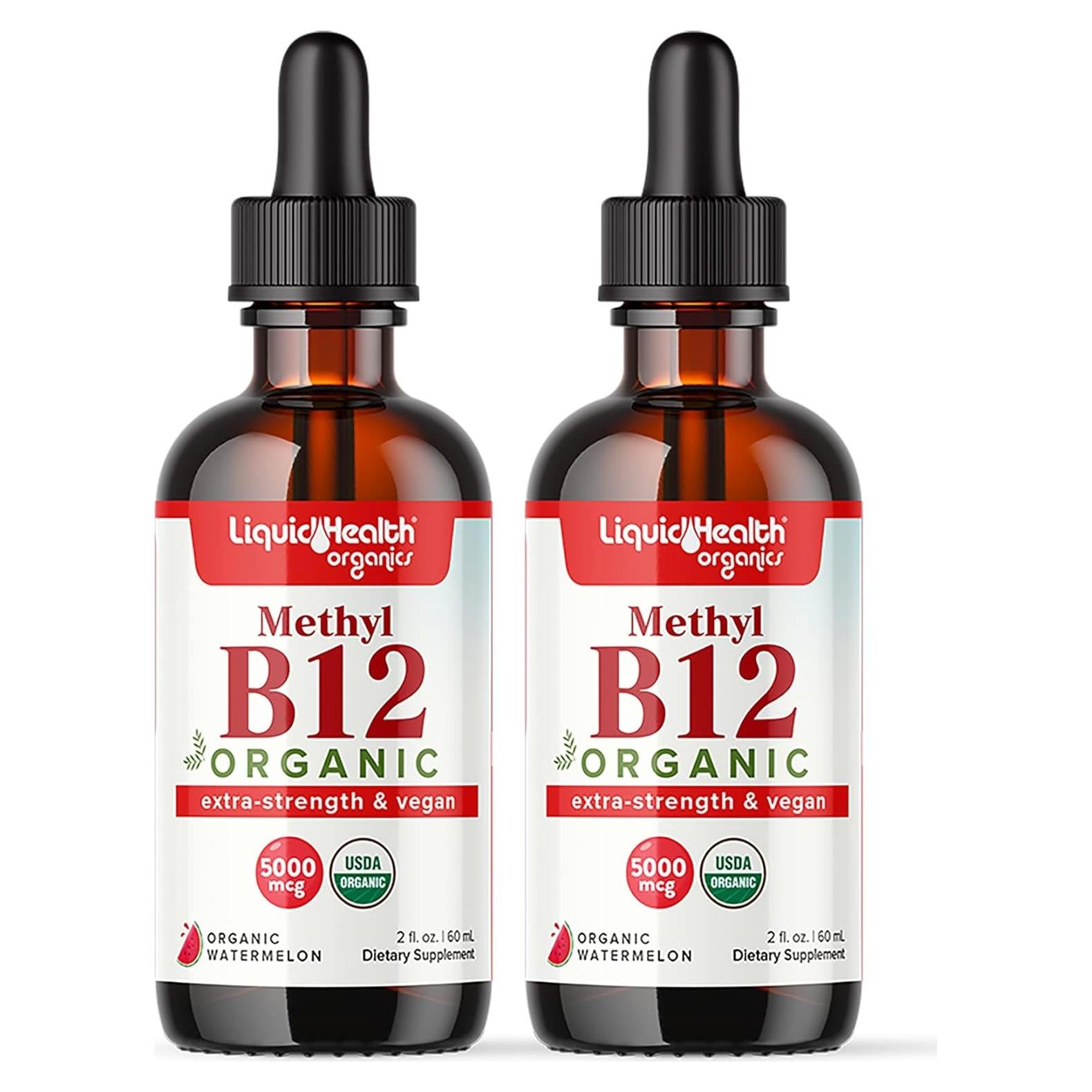 Gotas Líquidas de Vitamina B12 Orgánica Liquid Health 59 ml