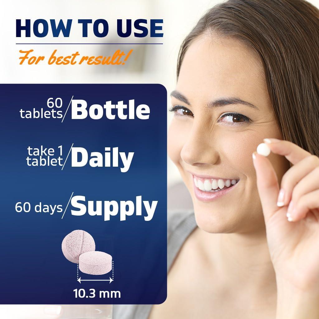 Vitamatic Vitamina B12 1000 mcg Rápida - 60 Tabletas Sabor Frutos Rojos