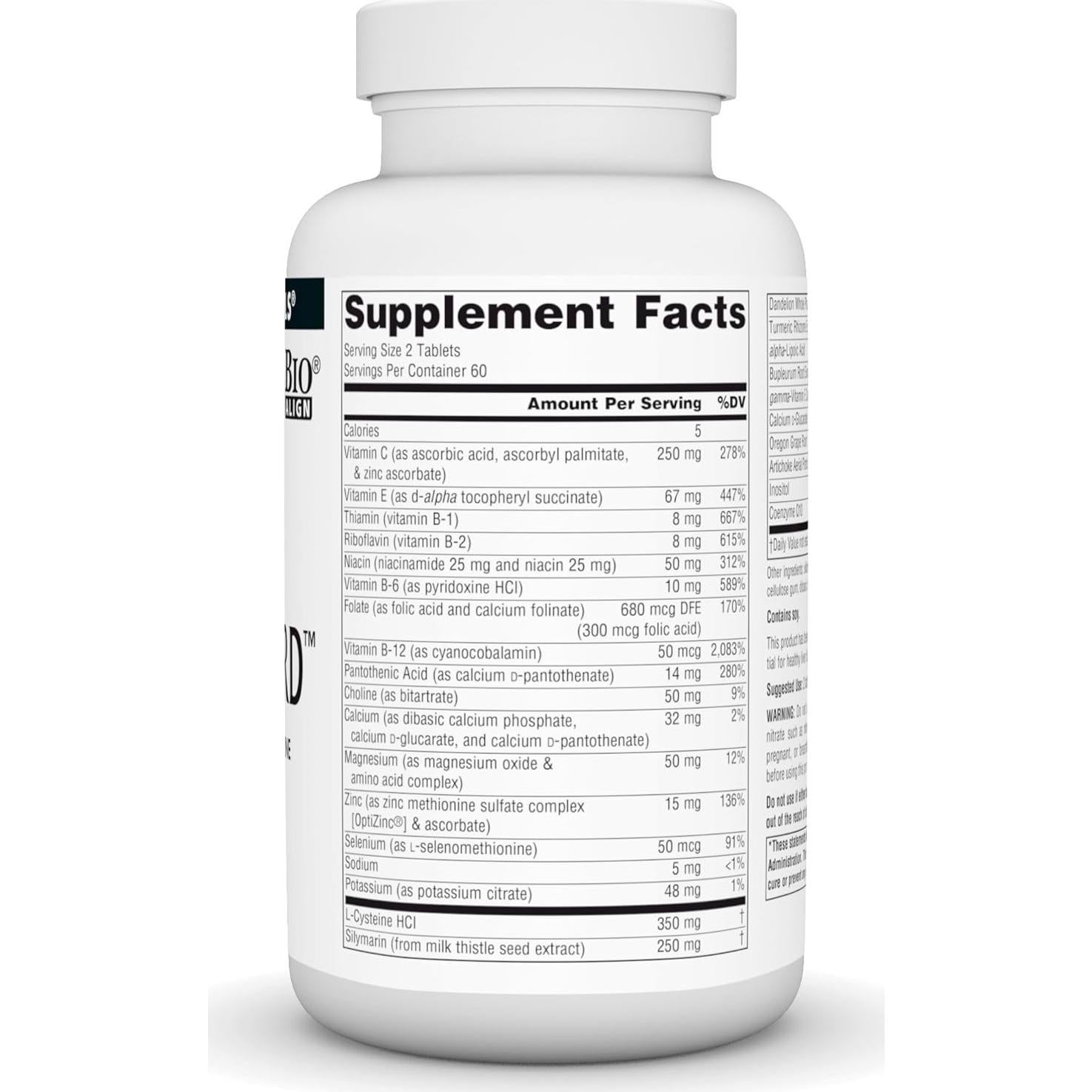 Source Naturals Liver Guard 120 Tabletas - Apoyo Hepático