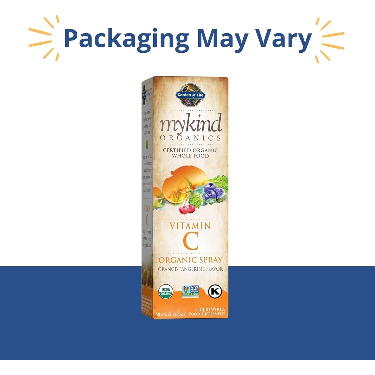 Spray Orgánico de Vitamina B12 y C Jardín de Vida 60ml