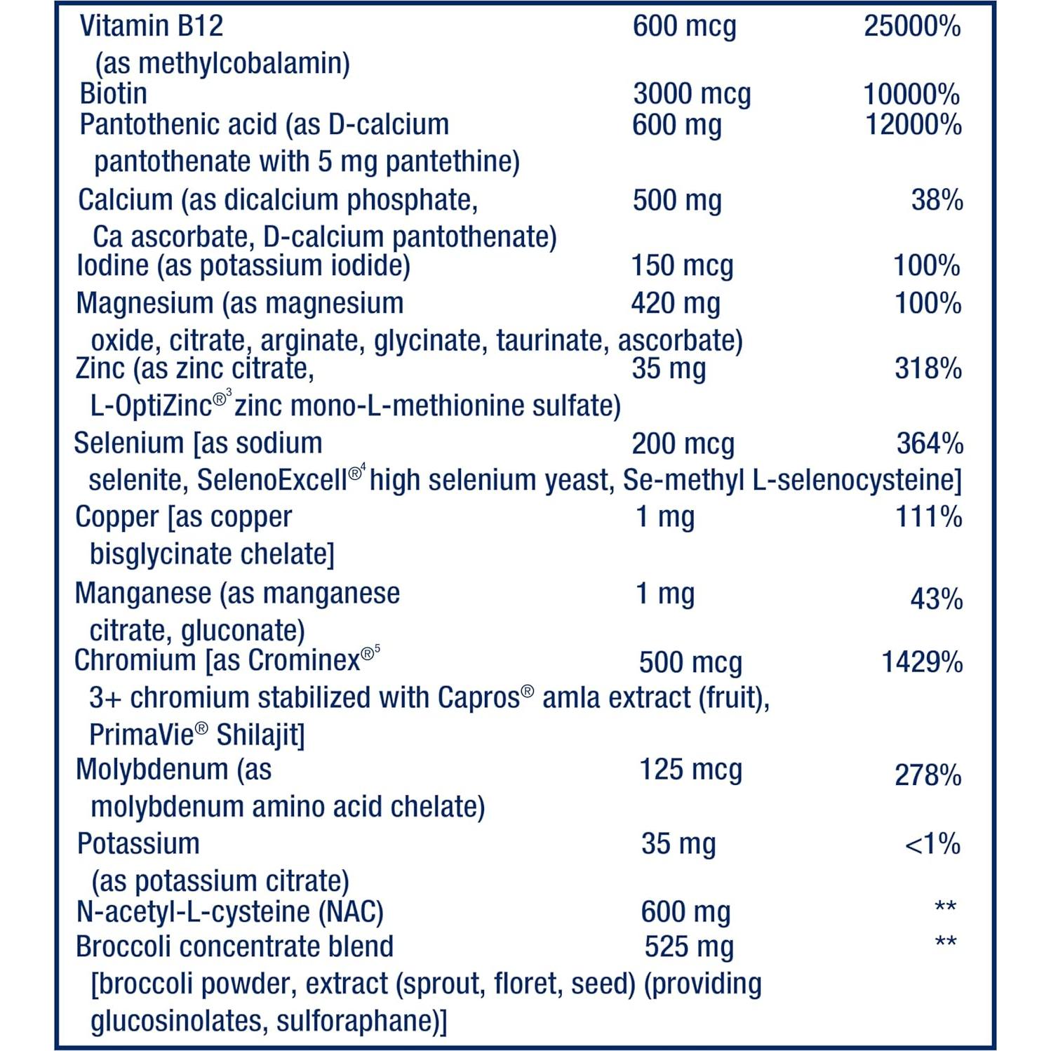 Tabletas Life Extension Mix con Niacina Extra 240 Unidades