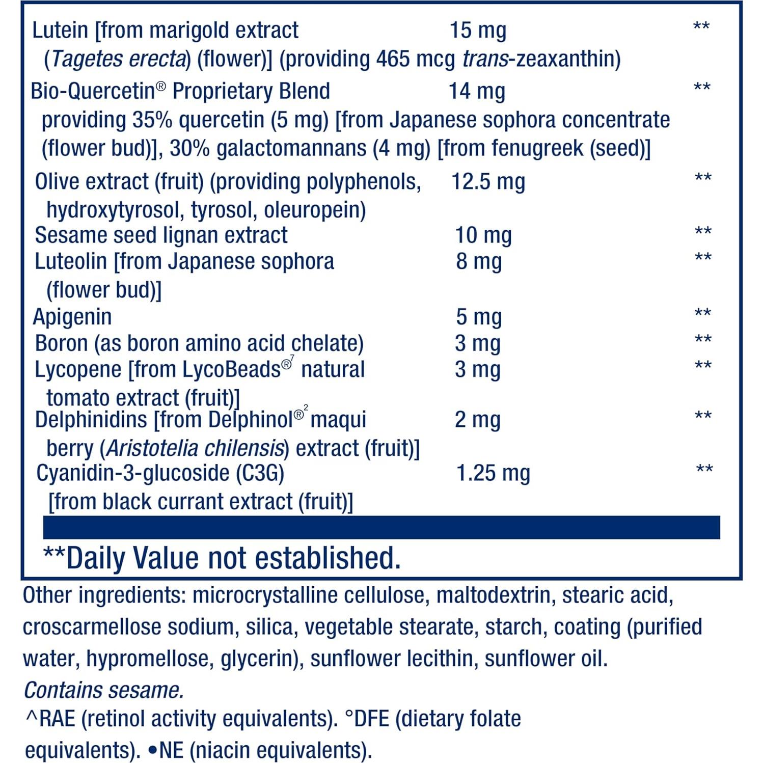 Tabletas Life Extension Mix con Niacina Extra 240 Unidades