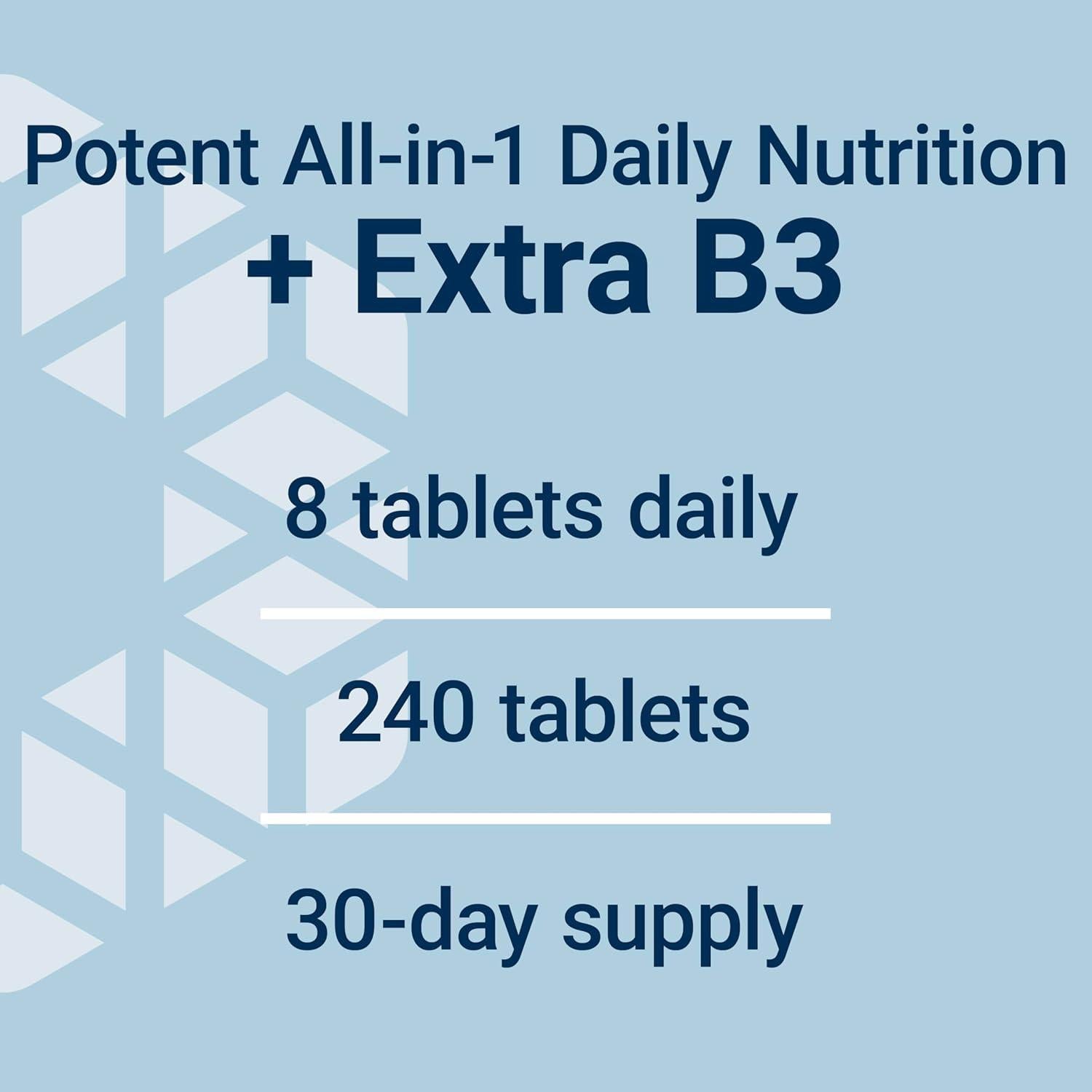 Tabletas Life Extension Mix con Niacina Extra 240 Unidades