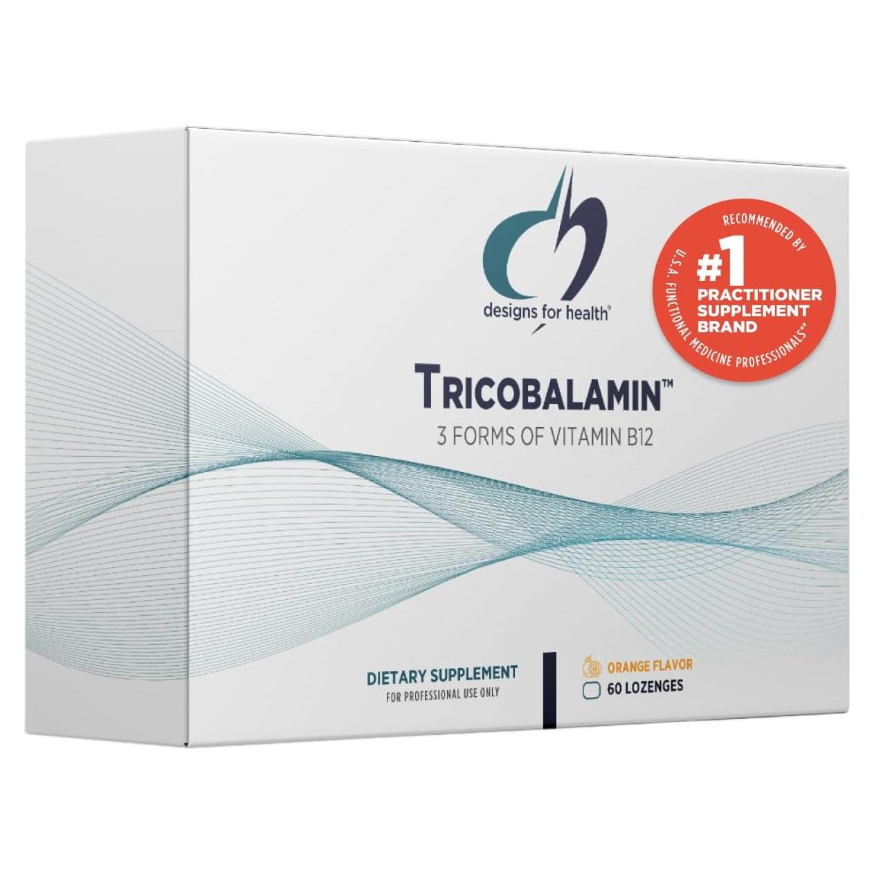 Pastillas de B12 Tricobalamina 3000mcg Diseños para la Salud - 60 Unidades