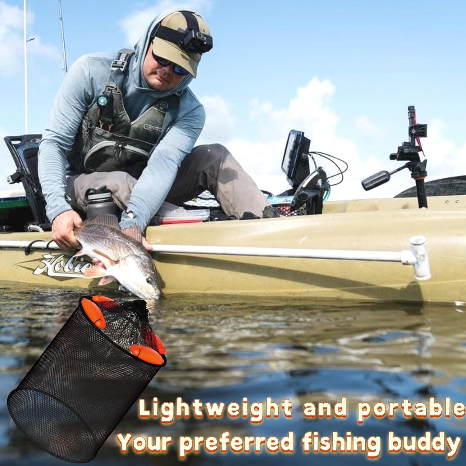 Cesta Flotante Plegable Tacklurenet 2 Piezas para Pesca