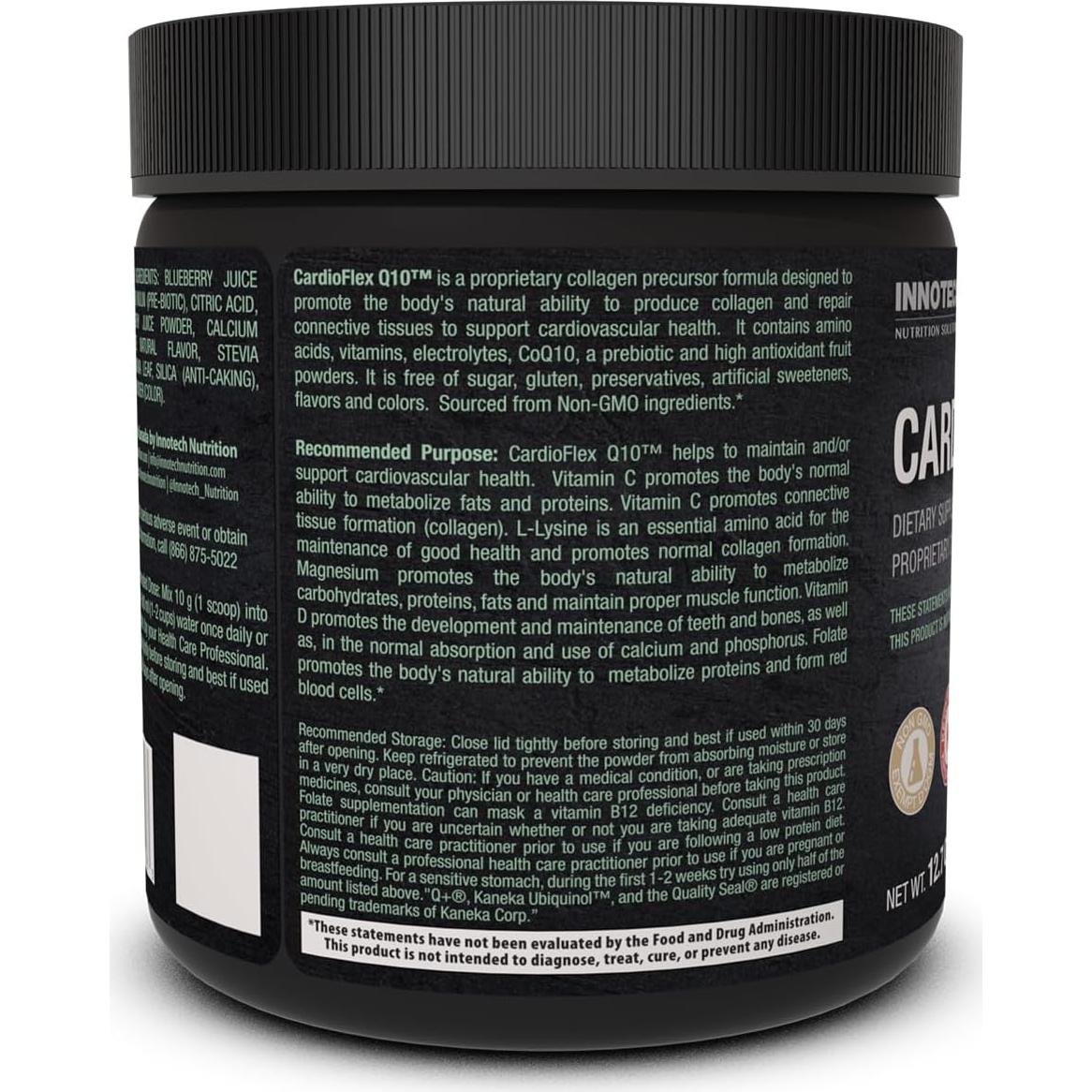 CardioFlex Q10 Arándano 360g - Suplemento Cardiovascular INNOTECH
