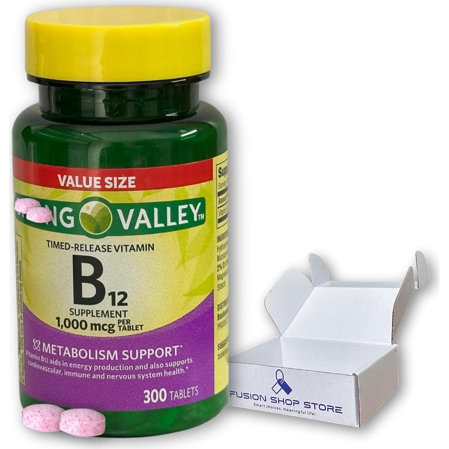 Tabletas de B12 1000 mcg Metilcobalamina Liberación Prolongada