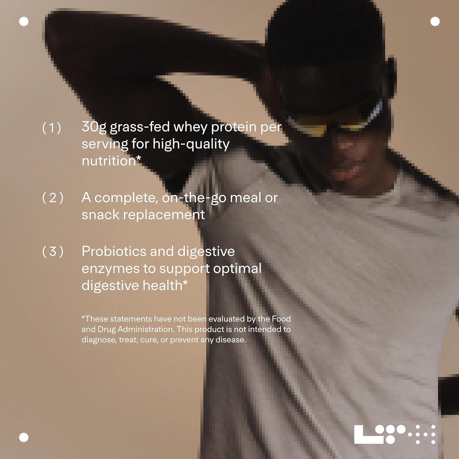 Batido de Proteína LTH Build Vainilla 30g - Reemplazo de Comida