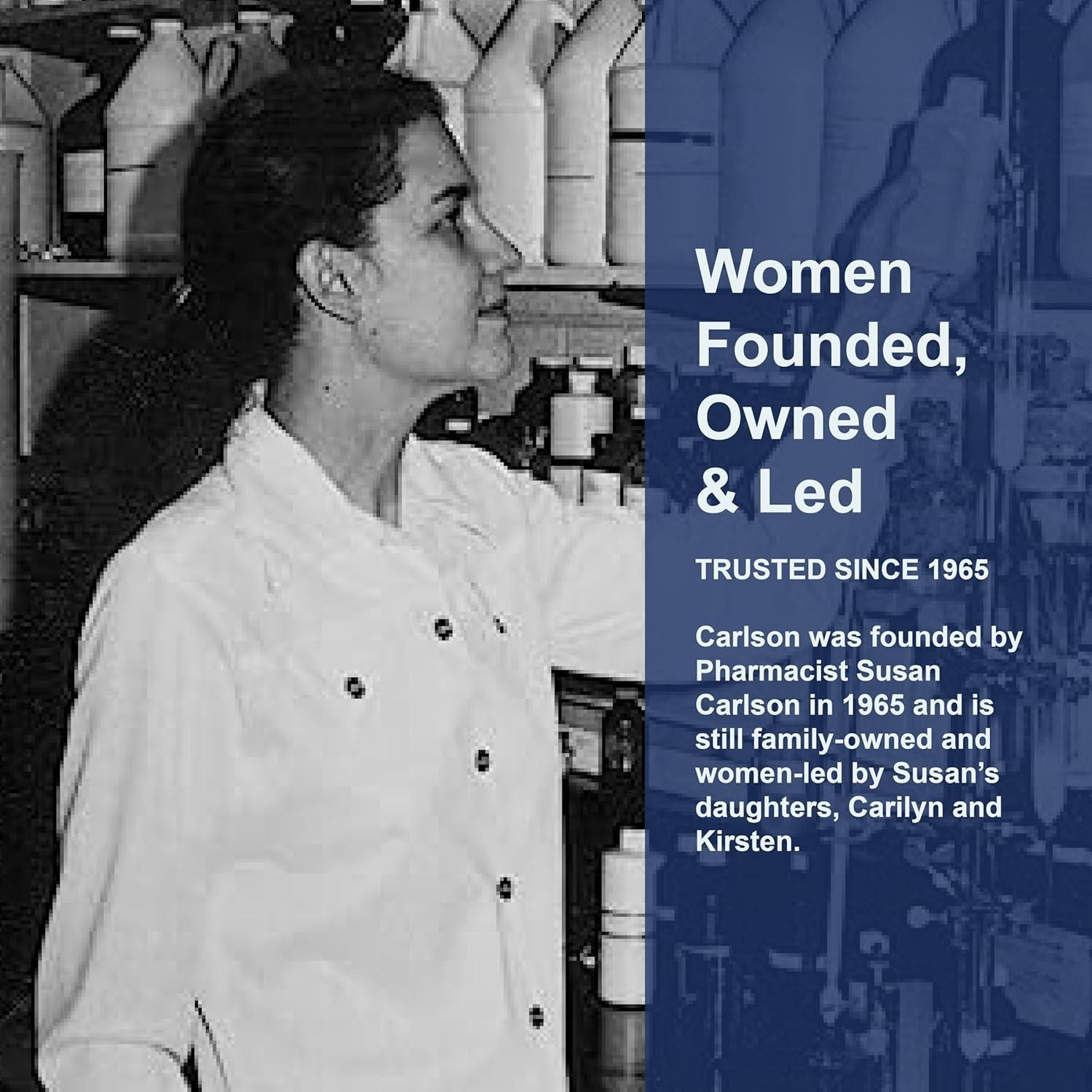 Suplemento de DHA 500 mg Carlson Labs - 180 Softgels