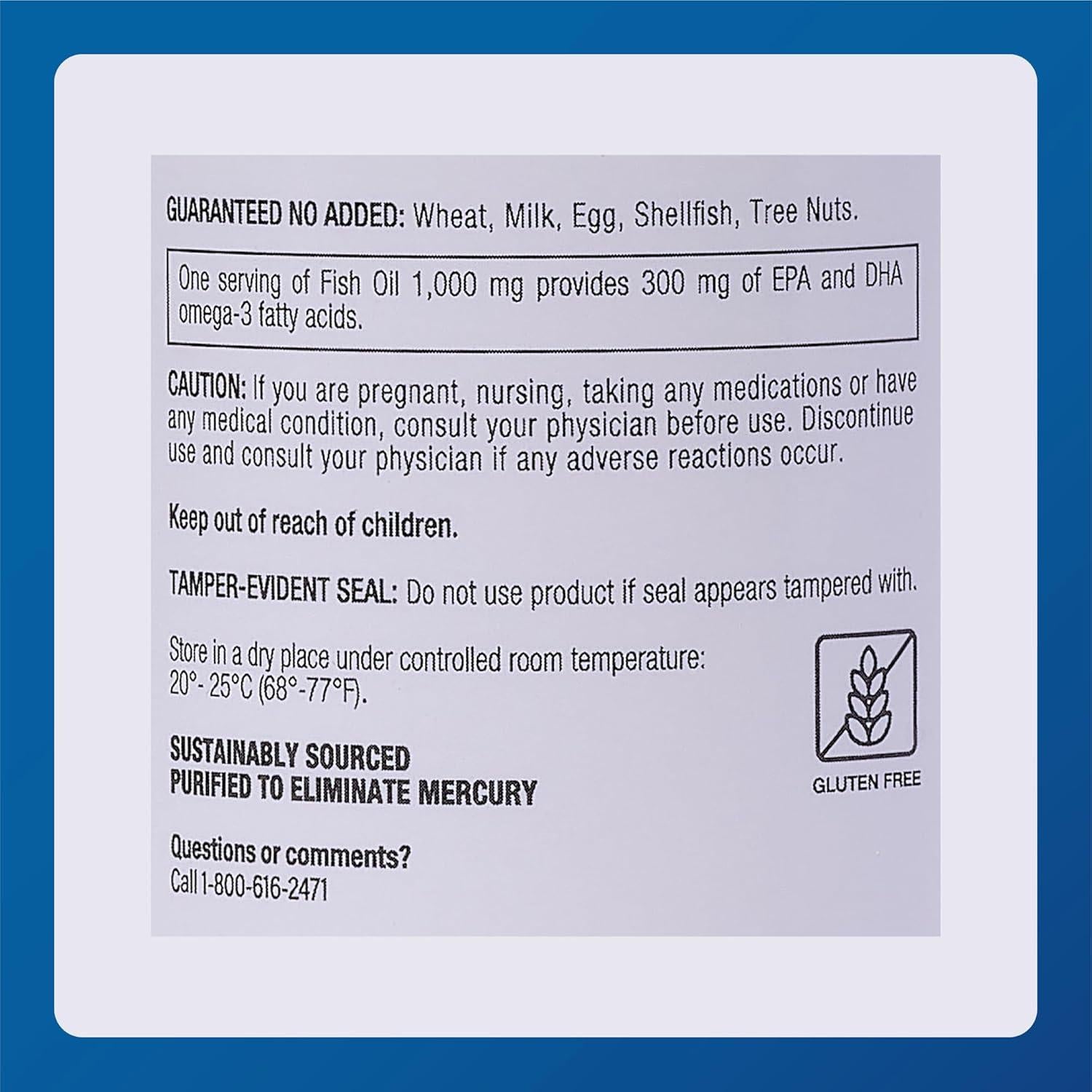 Suplemento Omega-3 Aceite de Pescado Major 1000mg 100 Gelatinas