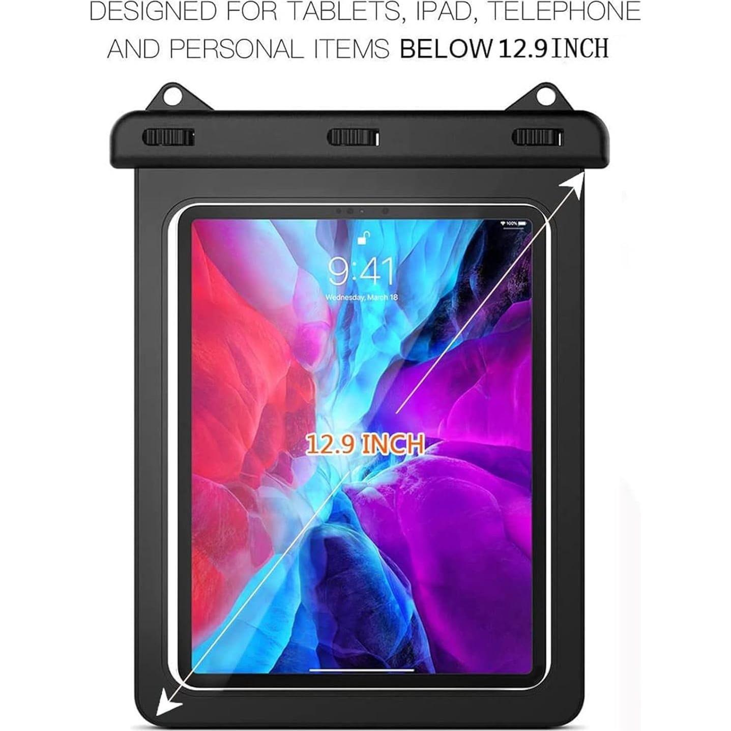 Funda Impermeable VHOPMORE para Tabletas hasta 33 cm